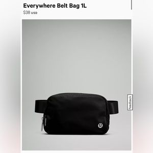 Lululemon belt bag